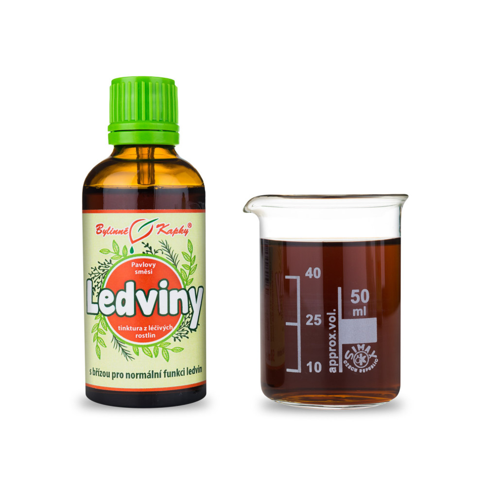  Ledviny I - Pavlovy bylinné kapky (tinktura) 50 ml