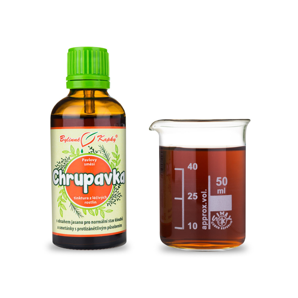 Chrupavka (klouby) - Pavlovy bylinné kapky (tinktura) 50 ml