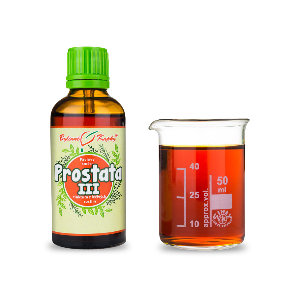  Prostata III - Pavlovy bylinné kapky (tinktura) 50 ml