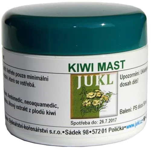 Jukl Bylinná mast kiwi 50 ml