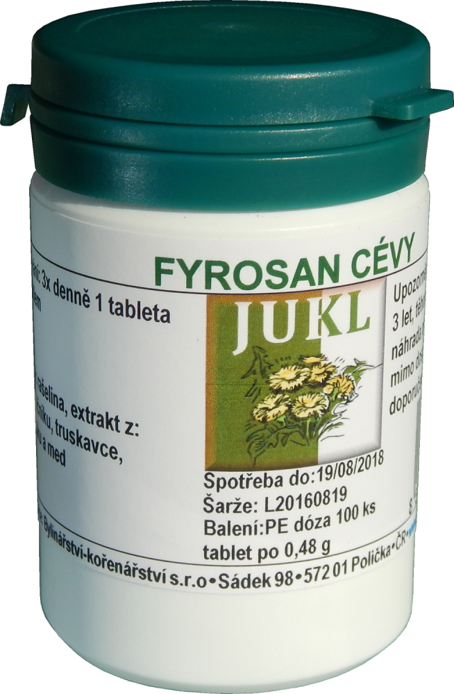 Jukl Fyrosan cévy 48 g