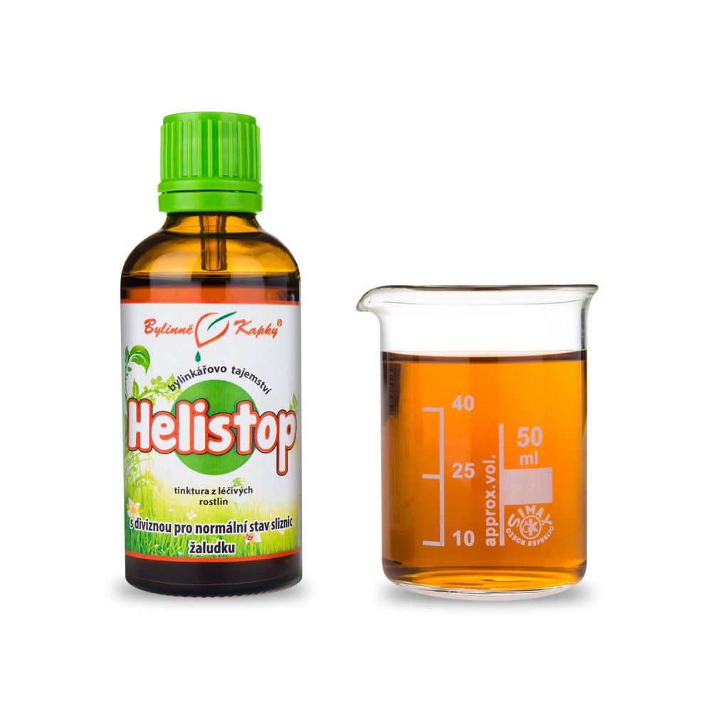 Helistop - Bylinné kapky (tinktura) Bylinkářovo tajemství 50 ml